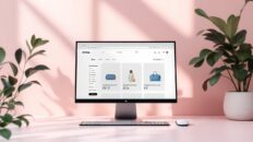 widok na stronę sklepu