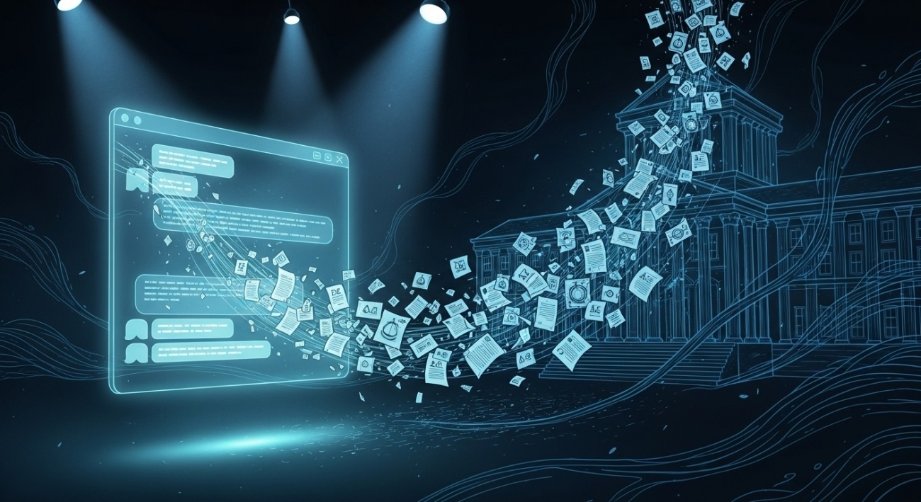 Dane konwersacje z botem