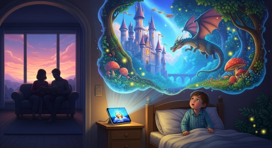 Cyfrowa bajka na dobranoc