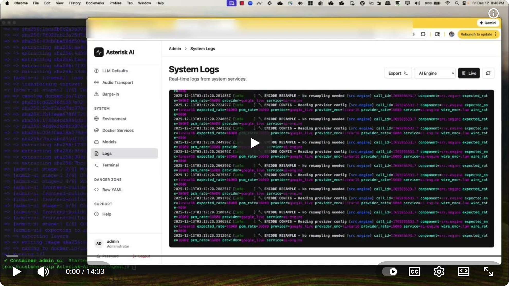 Asterisk AI Voice Agent Demo