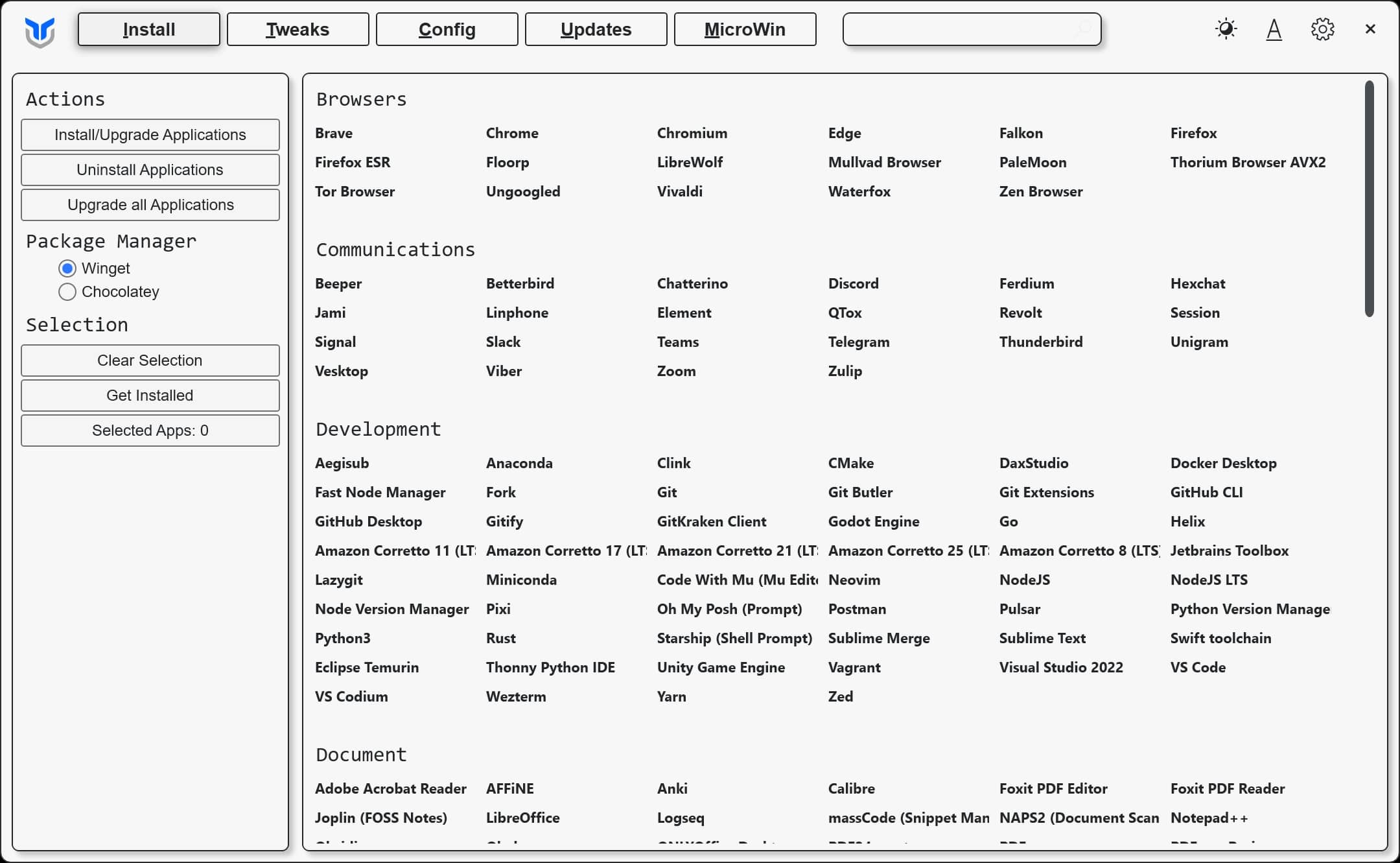 Addon apps