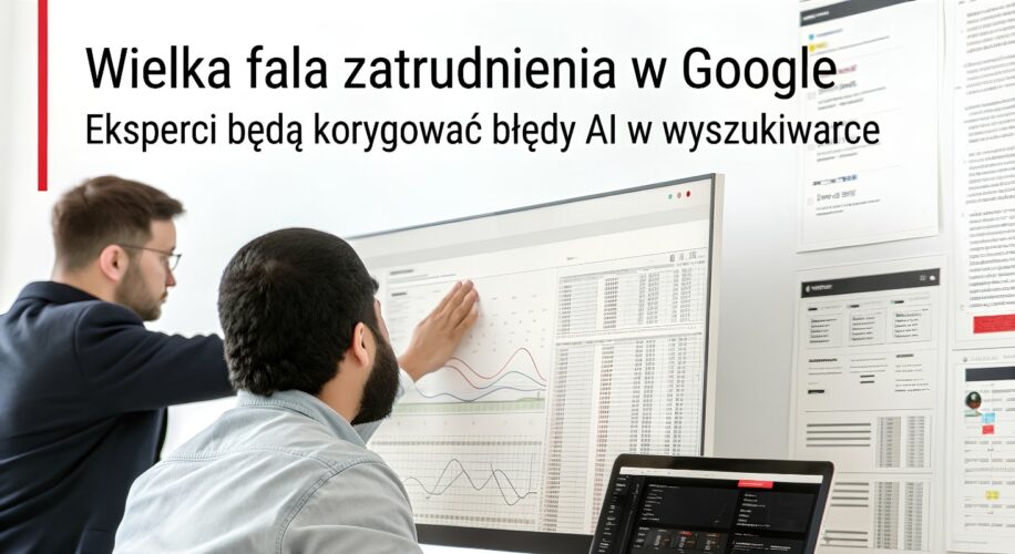 Zatrudnienie ekspertów w Google do walki z błędami AI w wyszukiwarce