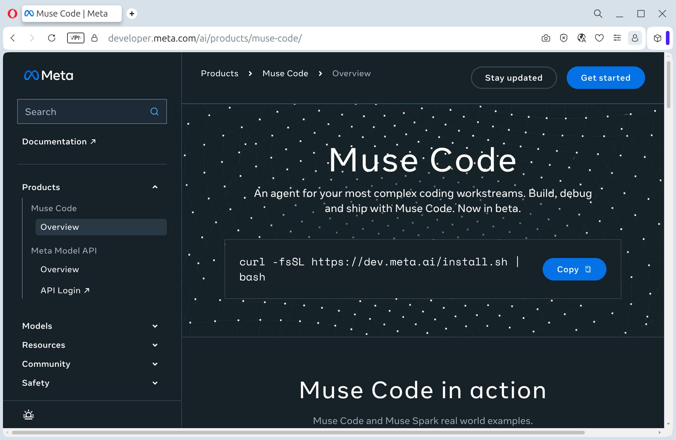 Muse code